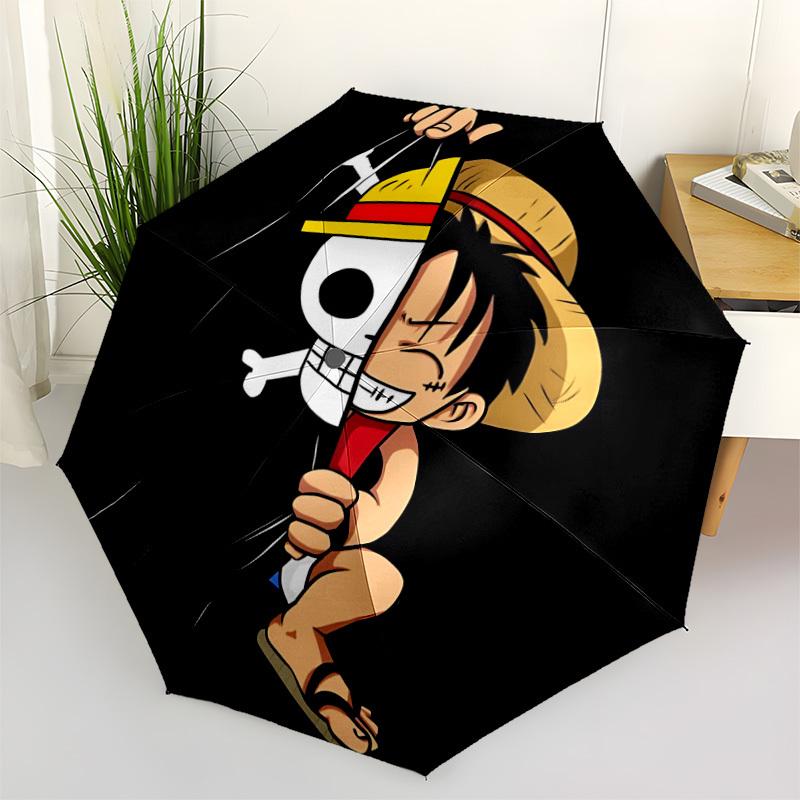 

1PC One Piece Automatic Open/Close Umbrella, 8-Rib Sturdy Frame, Lightweight Portable Umbrella, Commute, Business - Ideal Gift for Friend, Vibrant Pat