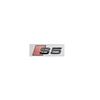 New ABS Plastic for Audi S3 S4 S5 S6 S7 S8 Letter Side Decal Rear Stickers Car Body Trunk Emblem Badge Decoration Accessories