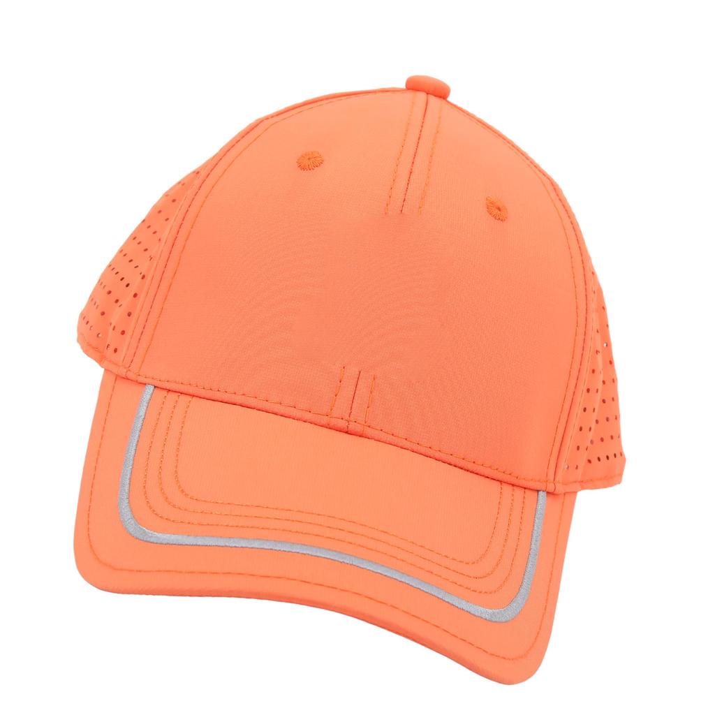 Golf Netz Kappe Voll Baumwolle Atmungsaktiv Sonnenschutz Verstellbar Schweißabsorbierende Futter Hut für Outdoor-Aktivitäten Orange