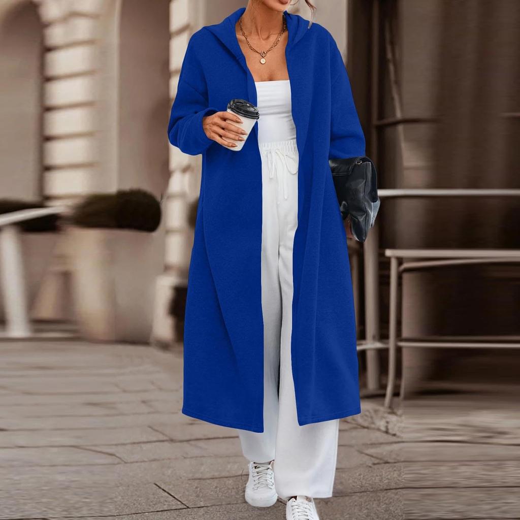 Women's Long Loose Fit Cardigan Coat Fashion Casual for Commute