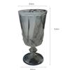 Milk Jade Glass Cup Goblet Glass Wine Glass Colorful Retro Glass Champagne Cocktail Glasses