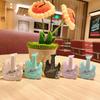 Mini Handheld Guitar Game Keychain Claw Machine Pendant for Kids
