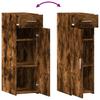 Sideboard Smoked Oak 30x42.5x93 Cm Particleboard