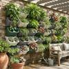 Plastic Wall Flowerpot Self Watering Planting Box Vertical Planter  Vertical Garden
