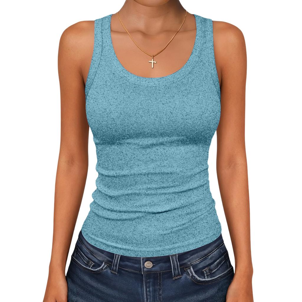 Women's Fashion Slim-Fit Sleeveless Sports Top
