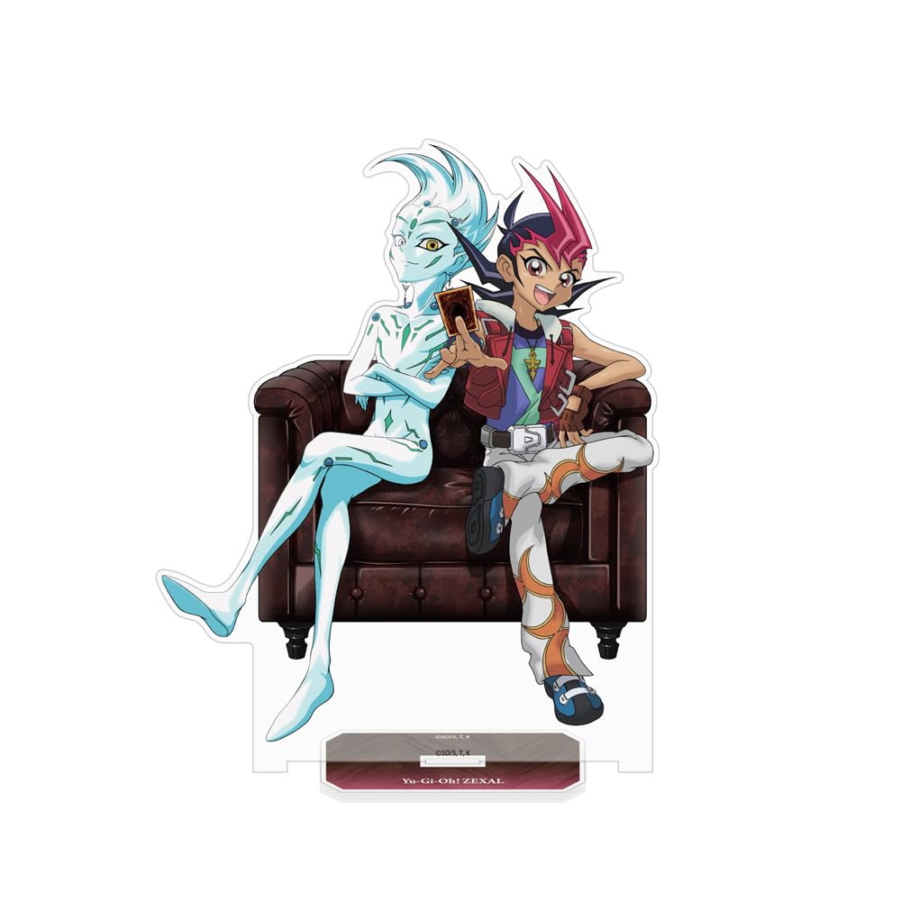 

[Official] COSPA Yu-Gi-Oh ZEXAL Original Illustration Yuma Tsukumo & Astral Acrylic Stand (Large) Duelist Ver.