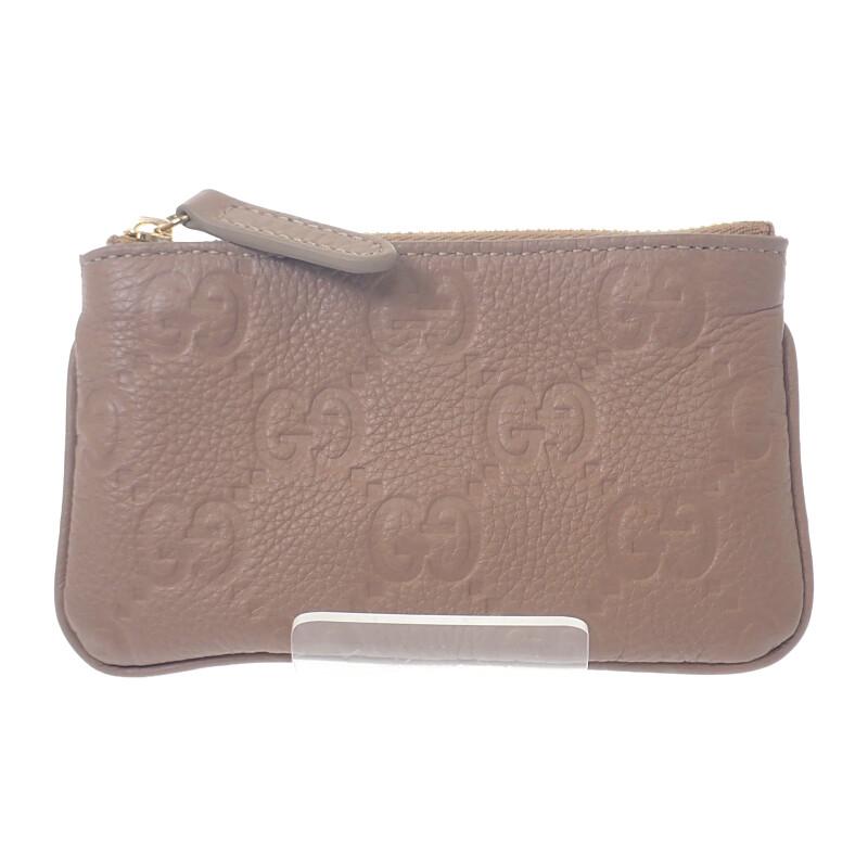 Gucci 815891 AAEEM 1523 Pouch Beige Women