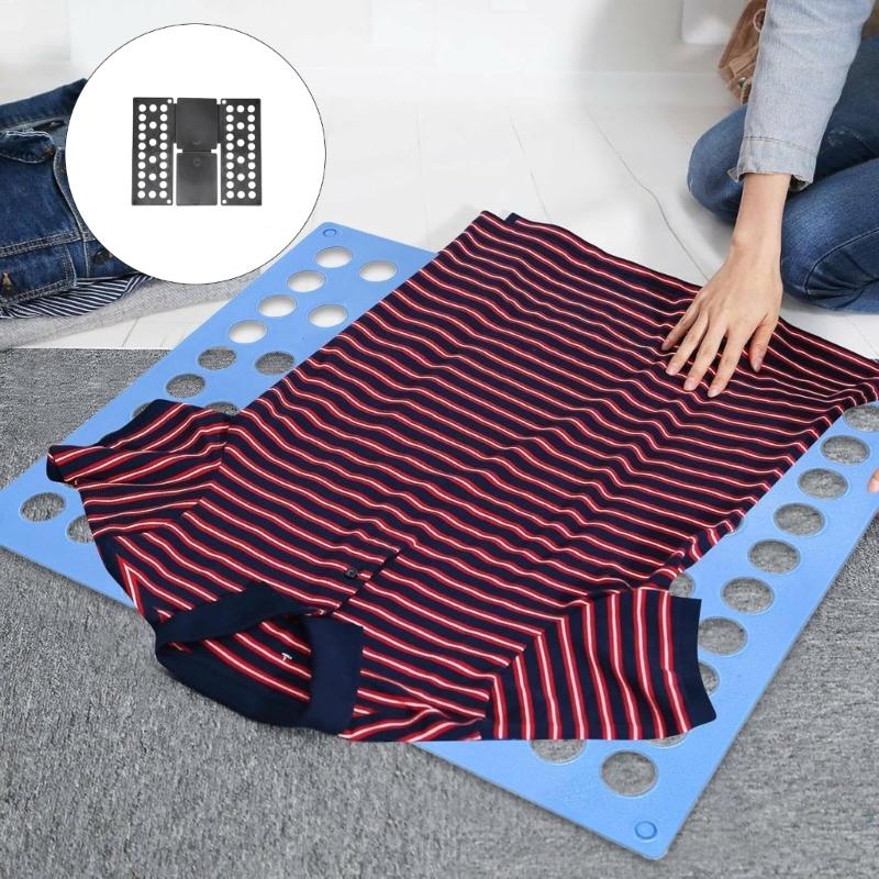 Multifunctional Garment Organizing Board Adjustable Laundry Folding Aid For Shirts Pants Dresses Clothing Organization