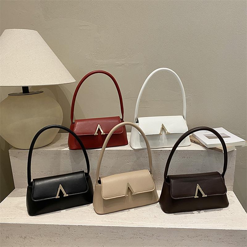 Fashionable Trendy Crossbody Bag with Small Compartments, Single-shoulder Strap Bag