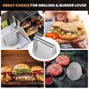 Stainless Steel Meat Compactor Hamburger Patties Cooked Meat Circular Press Mold Tool Kitchen Beef Dough Cake Baking Press Tool