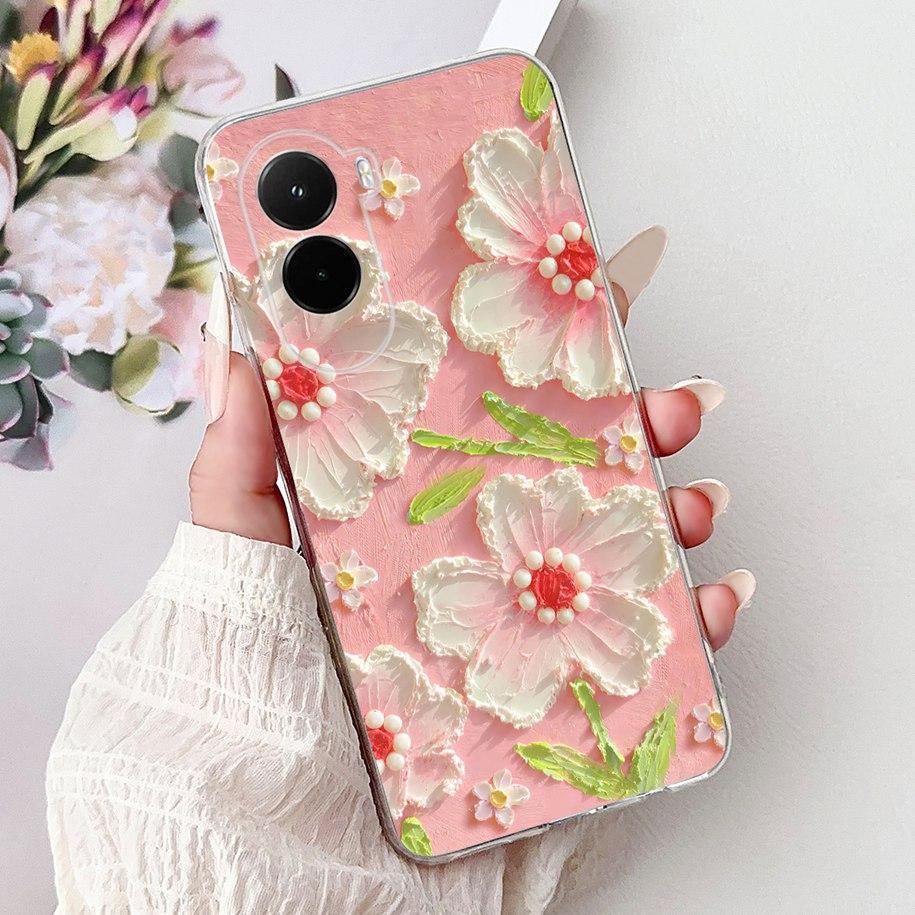 For Xiaomi Poco M7 4G Case Poco M7 Plus Cover Luxury Dragon Carp Soft Slim Silicone Phone Cases For Xiaomi PocoM7 M 7 2025 Shell