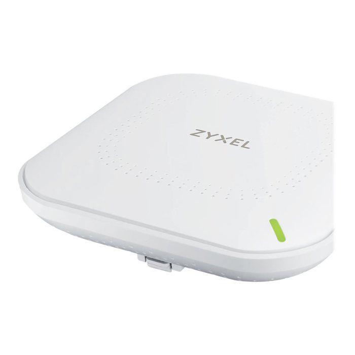 Zyxel Point daccès véritablement WiFi 6 AX1800 (802.11ax bi-Bande), 1,77 GB/s avec ODFMA et Double antenne MU-MIMO 2x2, contrôlable