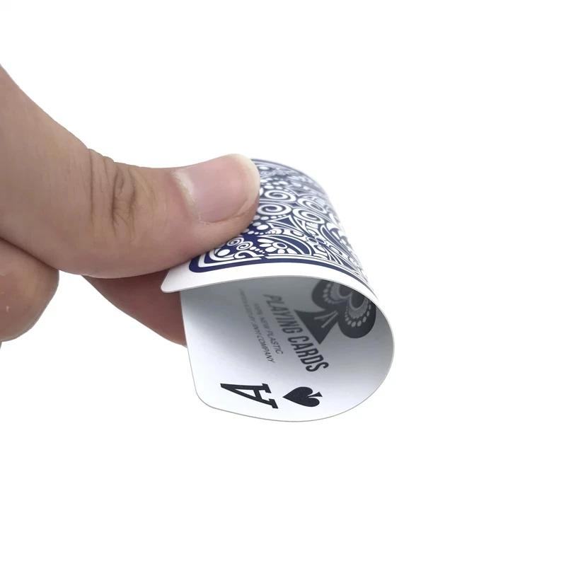 Waterproof PVC Playing Cards Game Washable Polka Dot Poker Cards Ideal for Fun Game Nights Social Gatherings for Friends Party