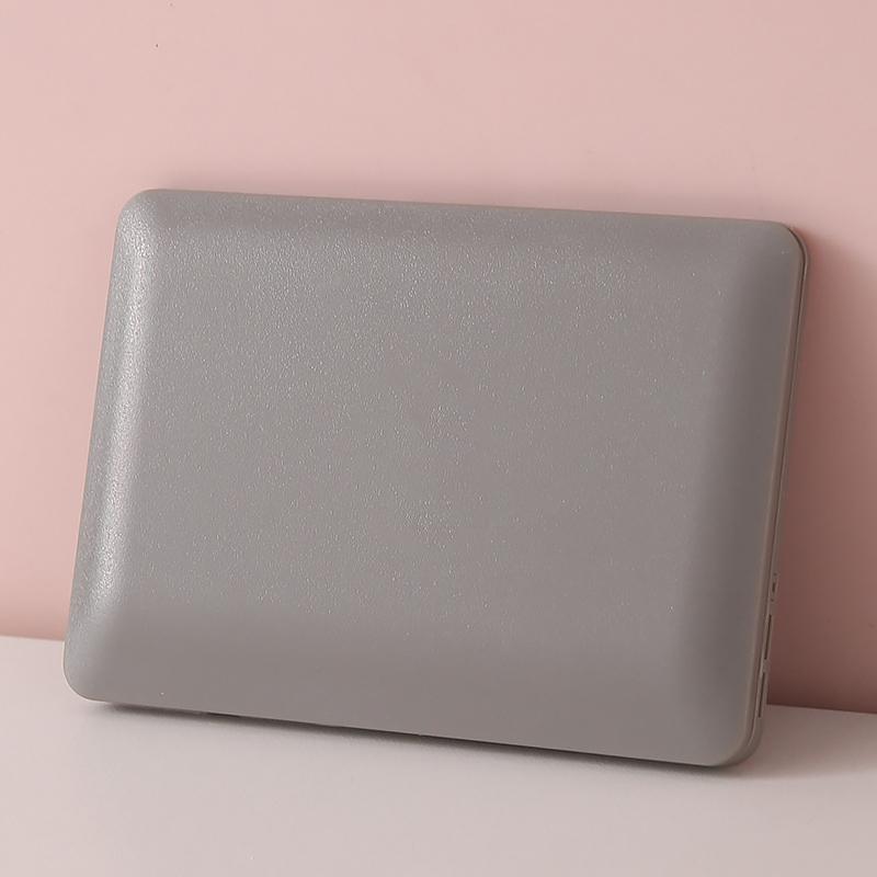 1PC Mirror Convenient Makeup Mirror Cute Mini Mirror Funny Folding Mirror Fashion Laptop Shape Portable Multicolor