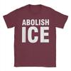 Abolish ICE T Shirt Summer  Cotton T Shirts For Unisexs Harajuku Pattern Tshirt Short Sleeve Y2K Funny Top Tees