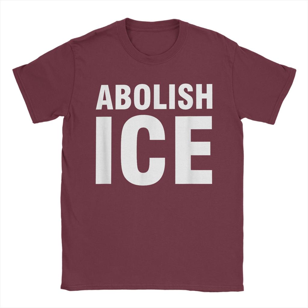 Abolish ICE T Shirt Summer Cotton T Shirts For Unisexs Harajuku Pattern Tshirt Short Sleeve Y2K Funny Top Tees