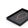 Black Jewelry Display Tray Stackable Bracelets Storage Organizer Necklaces Display Props  Dresser