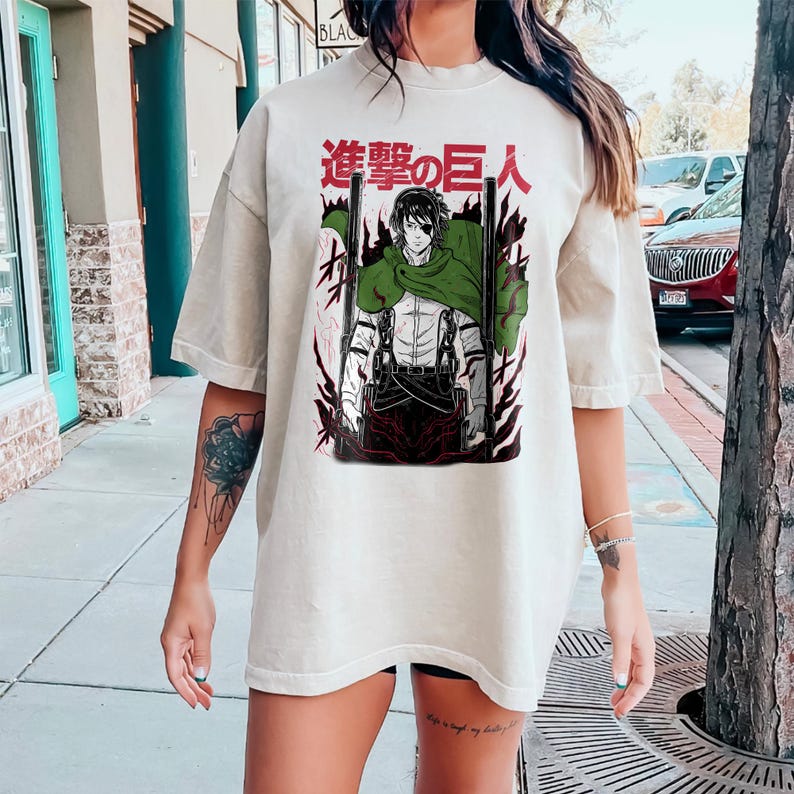 Eren Yeager Unisex Shirt, Jeager Yeager AOT Anime Shirt, Attack On Titan Fashion Tee, Attack Titan Unisex T-shirt, Eren Yeager Aot New Shirt