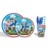 Mario Theme Disposable Paper Cups & Plates Set for Birthday Parties