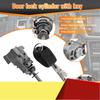 Lock Door Lock Barrel Cylinder With 2 Keys 1T0837167A For VW Touran Caddy 2003-2015-M53K