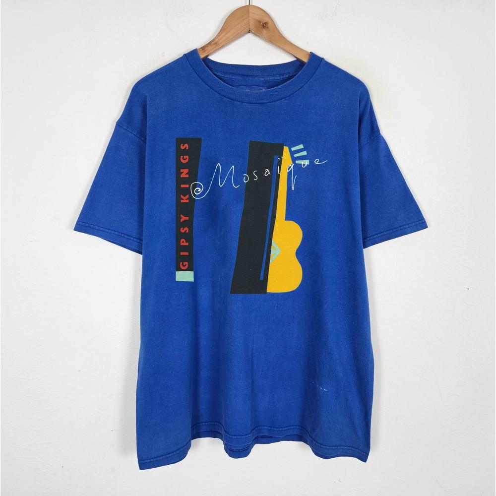 New Gipsy Kings – Mosaïque Band Album T-shirt Full Size S to 5XL MD1267 Unisex T-Shirt XXL