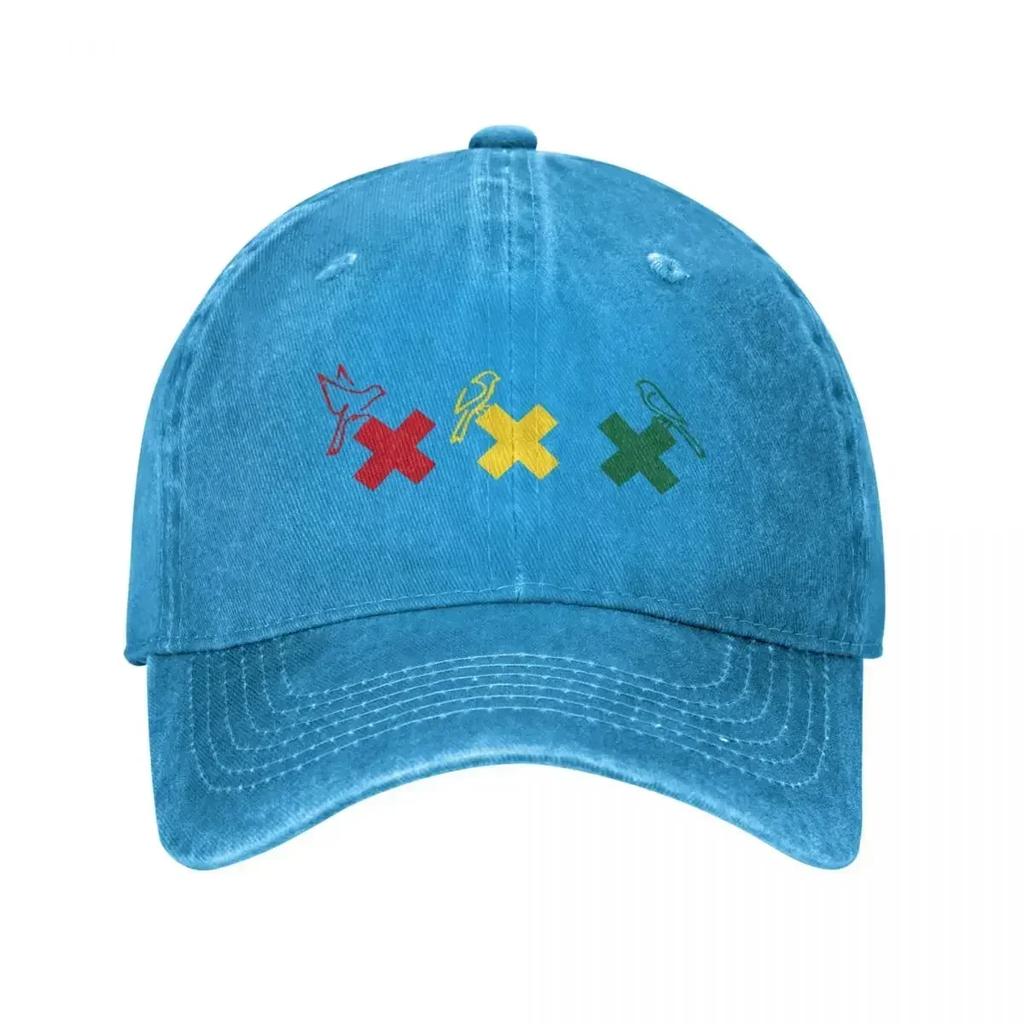 Berretti da Baseball Vintage Ajax Bob Marley 3 Little Birds per Uomo Donna Usurati Sole Allenamenti Cappelli Regolabili