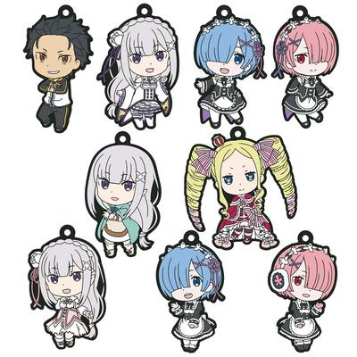 Azu Maker Re:Zero - Starting Life In Another World Rubber Strap Collection (BOX)