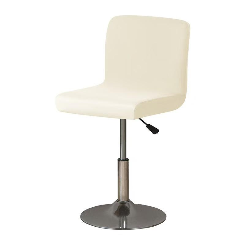 Milk Silk Fabric Elastic Home Use Hotel Club Rotating Bar Chair Cover Durable Durable Useful Useful Safe Safe Quality