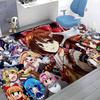 Classic T-Touhou P-Project Game Door Mat Kids Room Bedroom Decoration Balcony Anti-Slip Doormat Living Room Doormat Area Rug