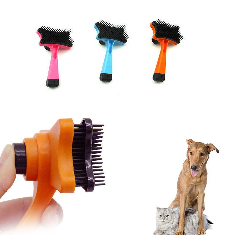 Dog Pet Multifunction Cat Puppy Hair Shedding Grooming Trimmer Comb Brush