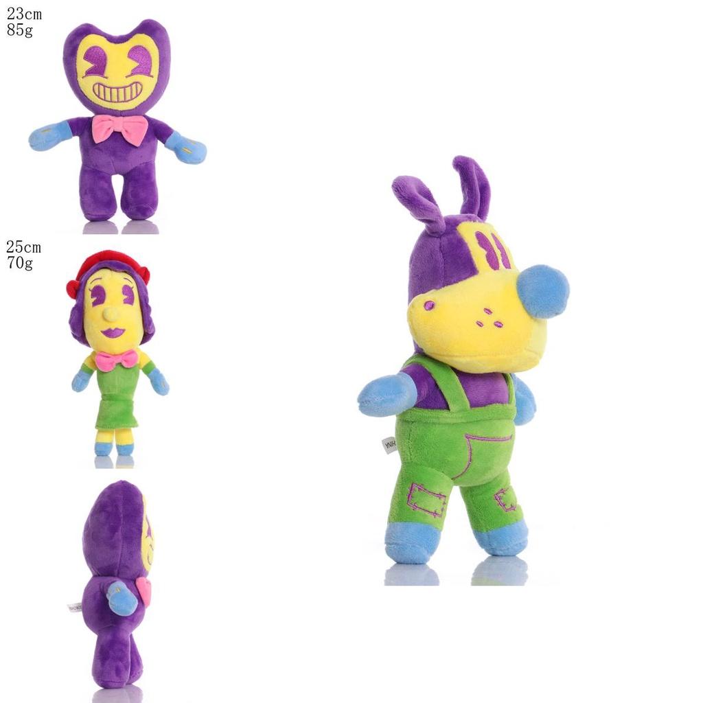 Colorful Bendy And The Ink Machine Plush Doll Figure Toy Perfect For Collectors