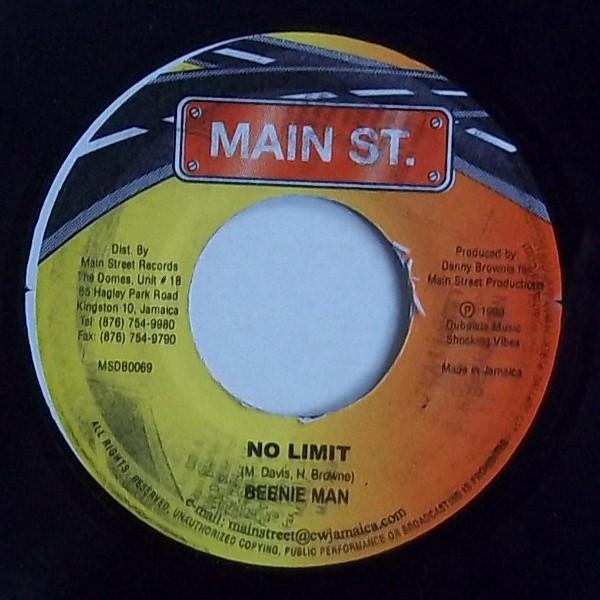 

7-дюймовая пластинка BEENIE MAN / DANNY BROWNE - No Limit / Heavy Metal MSDB0069 Main St. 1999 Ямайка Регги, Ска и Даб Б/У