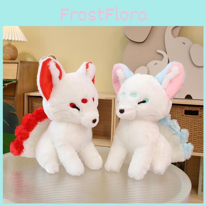 Sitting Plush Fox Toy Stuffed Animal Doll Cartoon Decoration Kids Gift 38cm