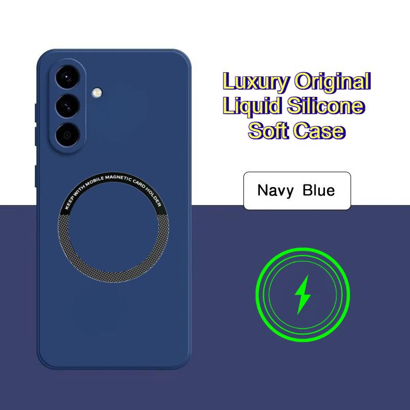 Luxury Original Liquid Silicone Soft Case For Samsung A57 A37 A17 A07 A56/36/26/16/06 A55/35/25/15/05S S26 S25 Ultra Plus Cover