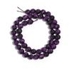 4 6 8 10 12mm Natural Stone Purple Tiger Eye Beads Round Loose Spacer Beads For Jewelry Making DIY Necklace Bracelet Accessories