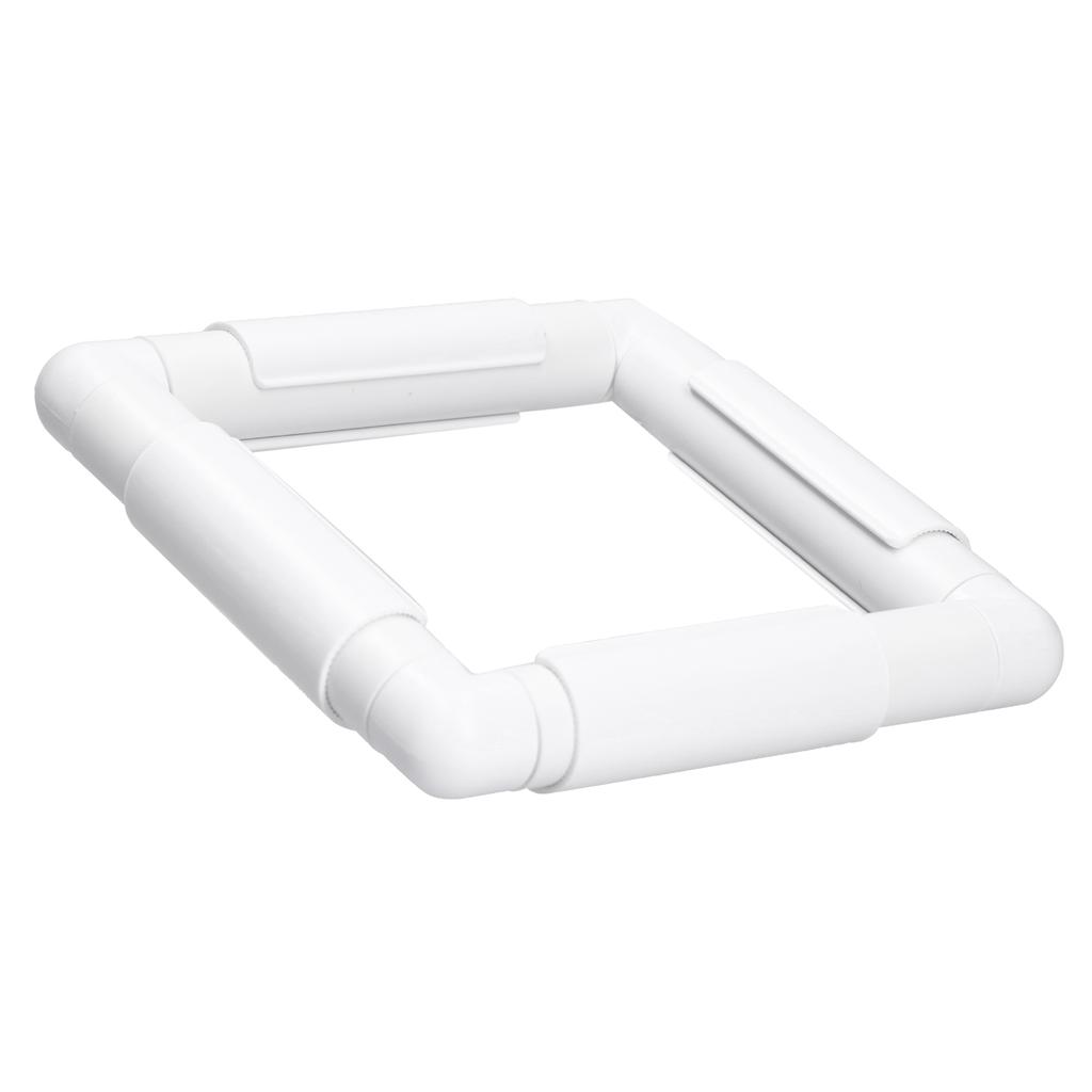 4pcs Embroidery Frame Durable Light Slick Compact White DIY Sewing Tools for Home Use