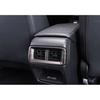 For Honda CR-V 2023-2024 Wood Grain Rear Row Air Outlet Vent Frame Cover Trim