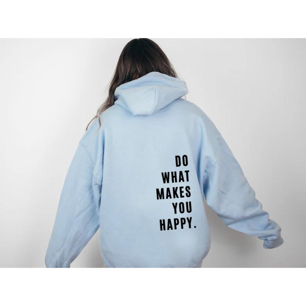 Sweat à capuche pour femme à manches longues, coupe ample, avec motif lettre graphique, pull décontracté