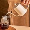 Thickened Stainless Hand Drip Coffee Hot Water Pot with Lid Gooseneck Kettle Hanging Ear Coffee Home Kitchen Cafe Accessories