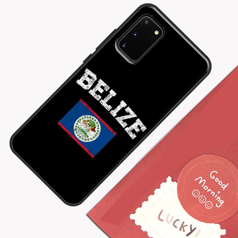 Belizean Flag Phone Case For Samsung Galaxy S24 S26 Ultra S20 S21 S22 S23 S25 Plus S10 S25 FE Cover Shell