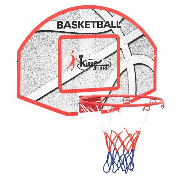 VidaXL Ensemble de Panneau de Basket Mural 5 pcs Panier de Basket Jouet pour Enfants Ensemble de Jeu de Basket-ball Jardin 80352