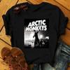 Arctic Monkeys Rock Band Graphic Print T Shirt Men Fashion Vintage Hip Hop Streetwear Short Sleeve Plus Size T Shirt Women