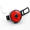Bike Rear Light Led Usb Rechargeable Bike Tail Light Bike Safety Warning Light Alarm Rear Lamp Waterproof Tail Cycling Light