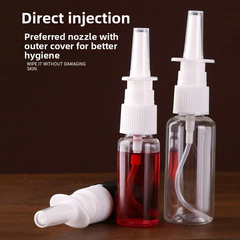 Plastic Spray Bottle Transparent Fine Mist Refillable For Personal Care And Travel Use