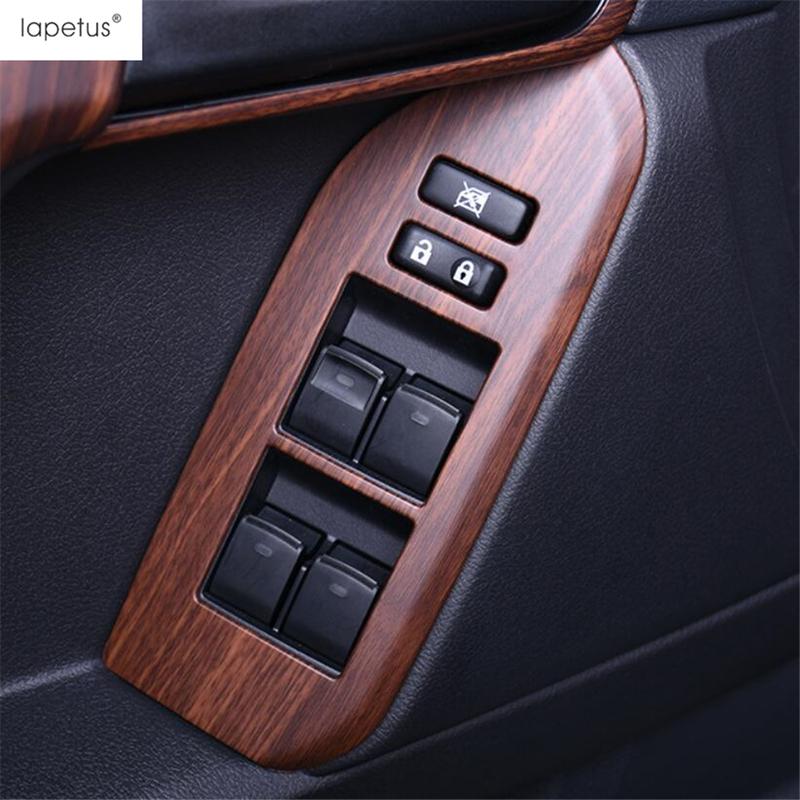 Armrest Window Glass Lift Button Panel Cover Trim For Toyota Land Cruiser Prado FJ150 150 2010 -  ABS Interior Accessories