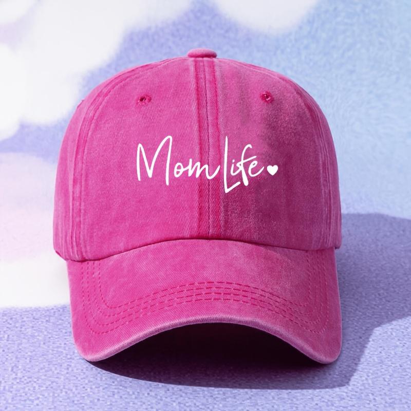 Fun Printed Mom Hat Suitable for Women and Grandmothers Adjustable Baseball Cap