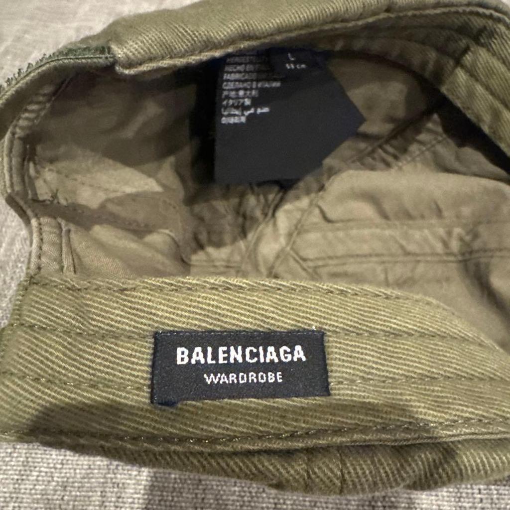 Used BALENCIAGA olive cap
