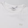 Fila Solid Color Casual Sports Round Neck Short Sleeve Drop Shoulder T-Shirt Unisex T-Shirt White FS2RSD2104X-OWH