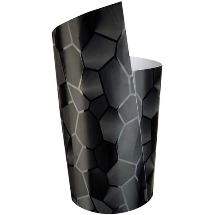 Foliatec design foil cockpit hexagonal 50 x 50 cm noir