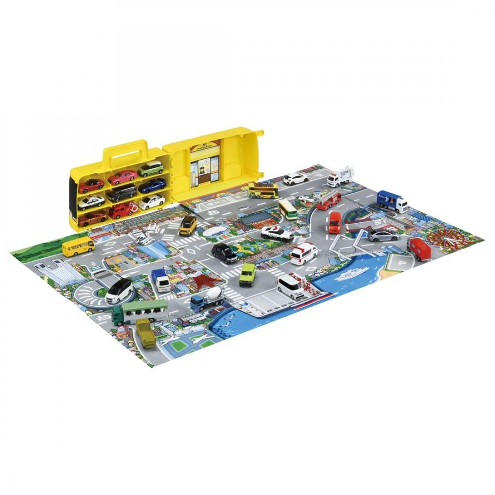 TAKARA TOMY Tomica Sightseeing with Tomica Hato Bus Cleaning Bag Mini Car Toy Ages 3+